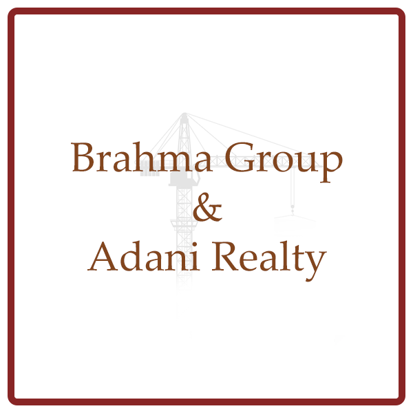 Brahma Group And Adani Realty