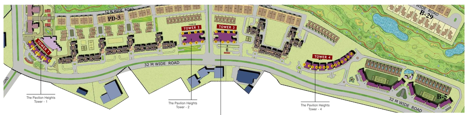 Jaypee Greens Pavilion Heights