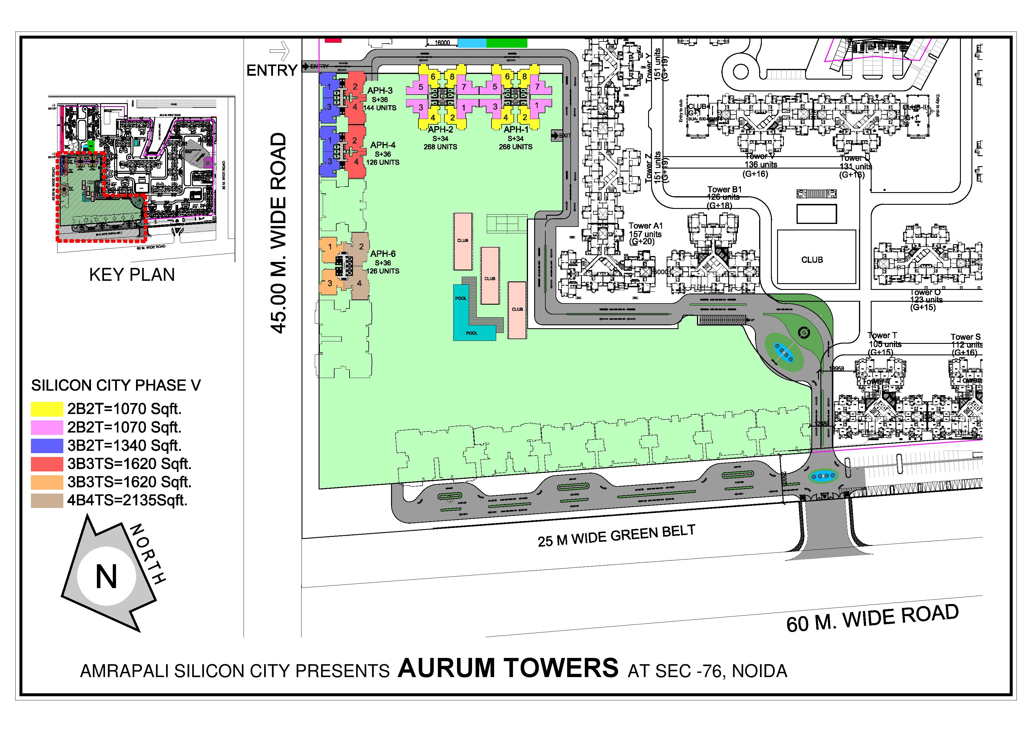 Amrapali Aurum Towers